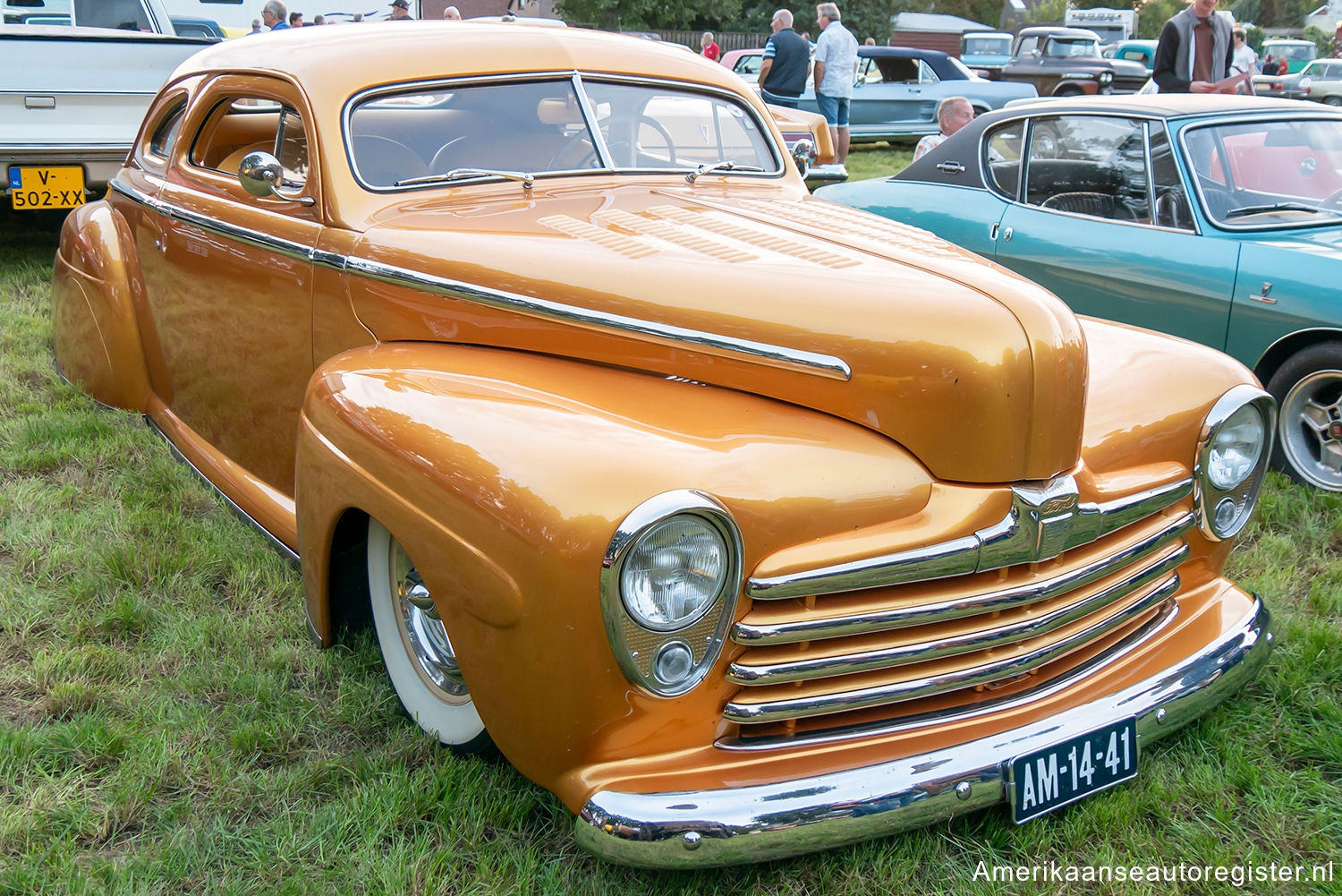 Kustom Ford Deluxe uit 1948